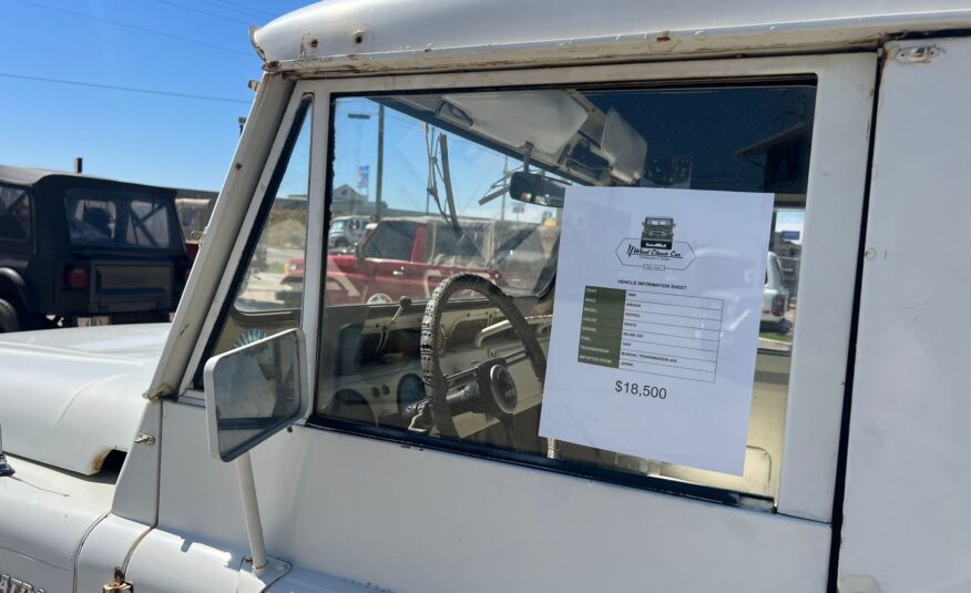 1969 Nissan Patrol 4×4