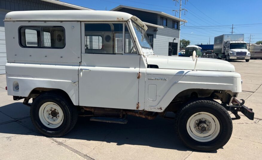 1969 Nissan Patrol 4×4