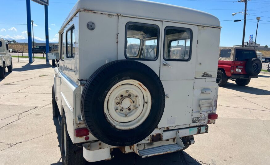1969 Nissan Patrol 4×4