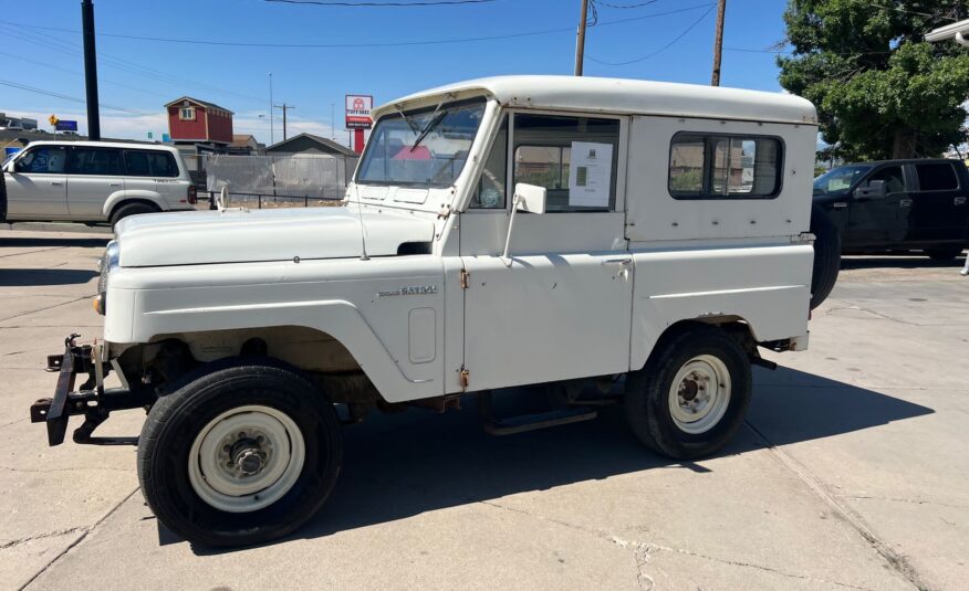 1969 Nissan Patrol 4×4